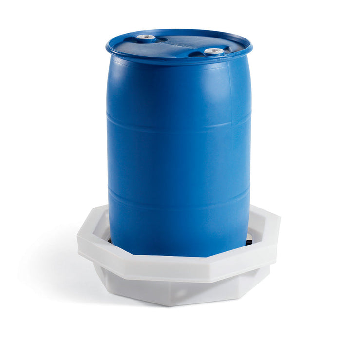 Trolley with collection tray for PIG® drums