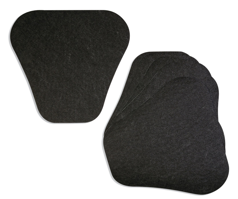 PIG® Grippy® Adhesive Backed Urinal Mats 46cm x 43cm - 36 pcs.