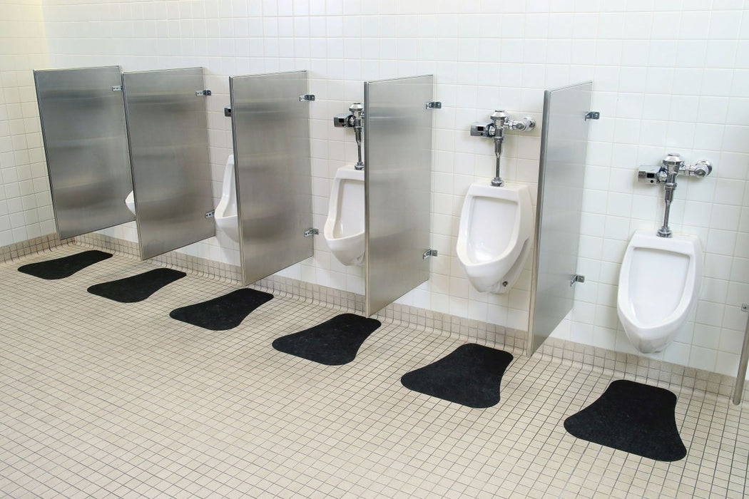 PIG® Urinal Mats with adhesive bottom for bathroom 60 cm x 48 cm - 36 pcs.