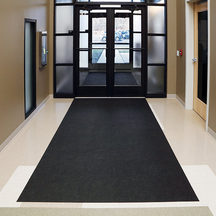 PIG® Grippy® Floor Mat Roll with Adhesive Backing – Medium Weight - 183cm x 6m