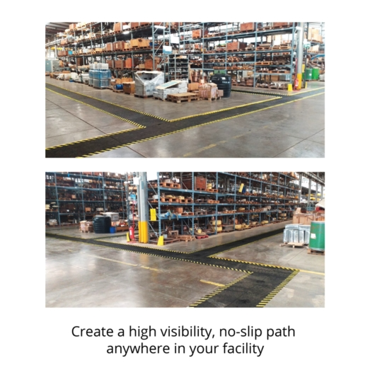 PIG® Grippy® Safety Borders Sticky Mat - 91cm x 15.2m