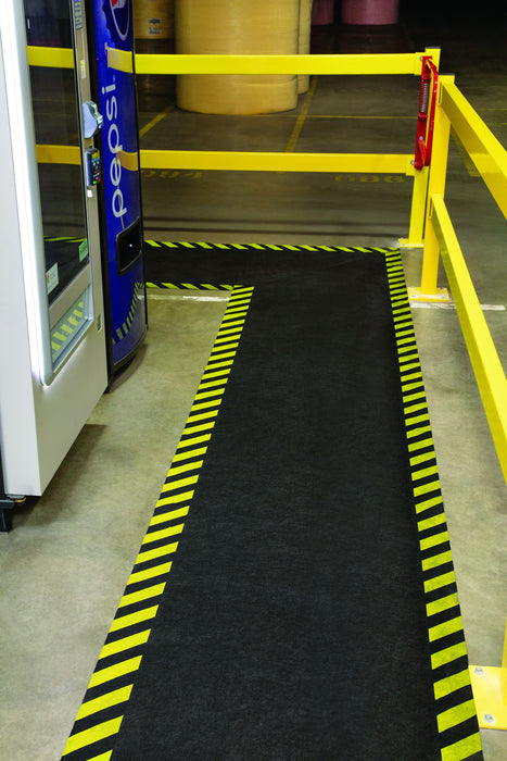 PIG® Grippy® Safety Borders Adhesive Mat - 91cm x 30m