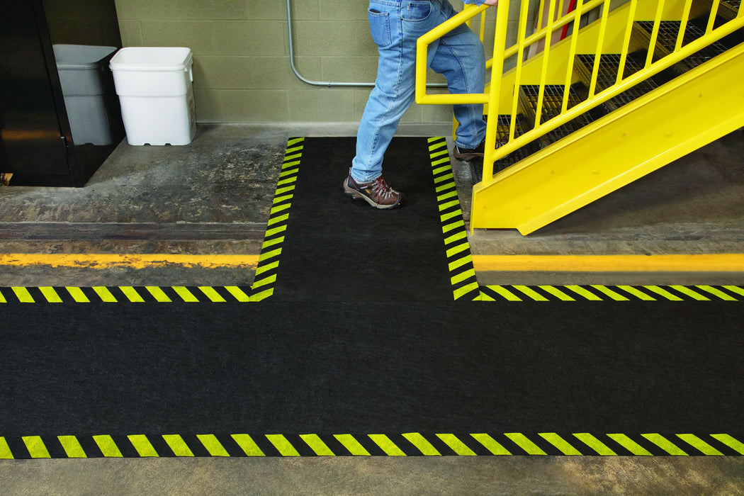 PIG® Grippy® Safety Borders Sticky Mat - 91cm x 15.2m