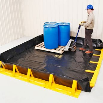 Sistema di contenimento PIG® Collapse-a-tainer® - Grande 305 cm x 305 cm x 30 cm