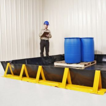 Sistema di contenimento PIG® Collapse-a-tainer® - Grande 305 cm x 305 cm x 30 cm