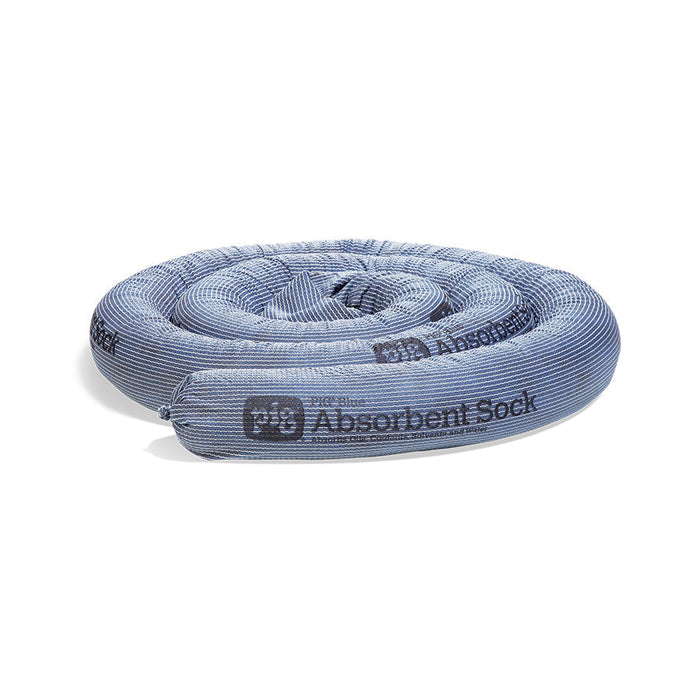 BLUE absorbent socks - 8x122 cm. - Box 40 pcs.