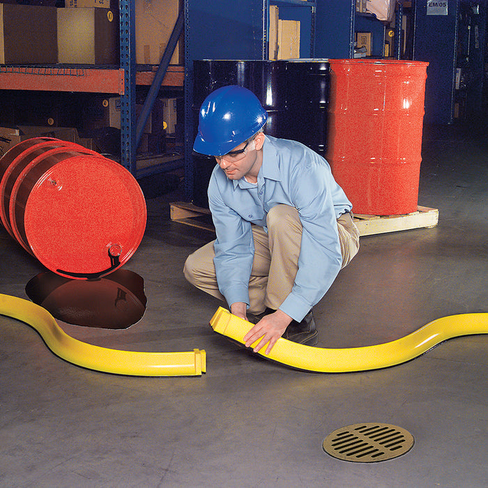 PIG SpillBlocker YELLOW Banks - 9cm L x 152cm W x 7.6cm H