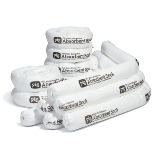 PIG® Static Energy Absorbent Sleeves - 8cm x 3m.