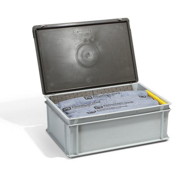 PIG® Universal Spill Control Kit in Euronorm Box - 60cm W x 40cm x 34cm H