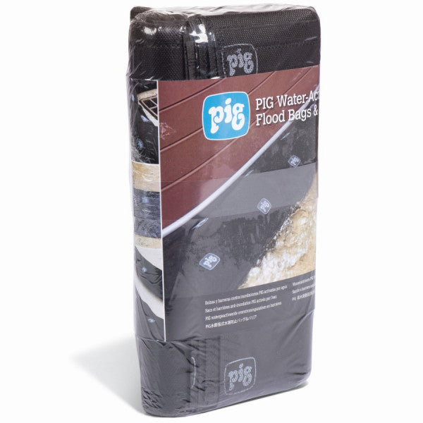 Barriere anti allagamento PIG® attivate dall'acqua 21,6x152cm - Conf. 16 pz.