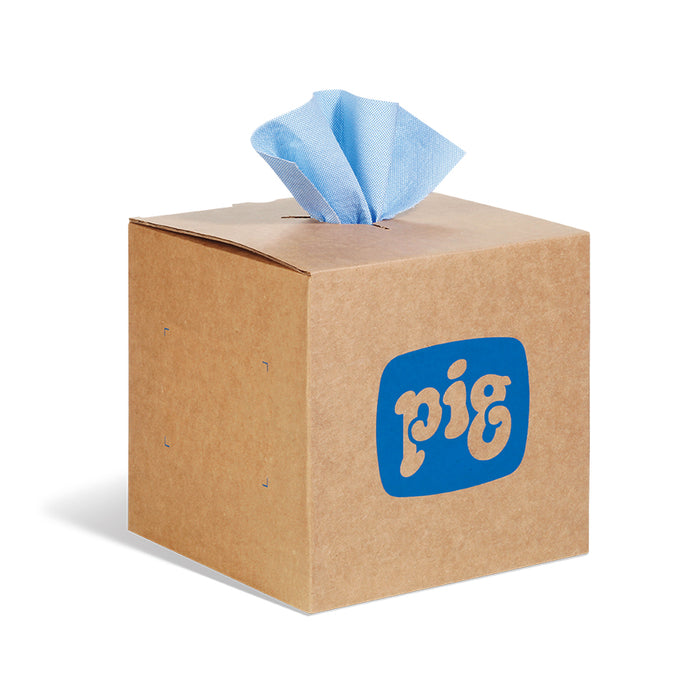 PIG® Multipurpose Absorbent Cloths 24x41cm - Dispenser Box - 75 pcs. - 12 boxes